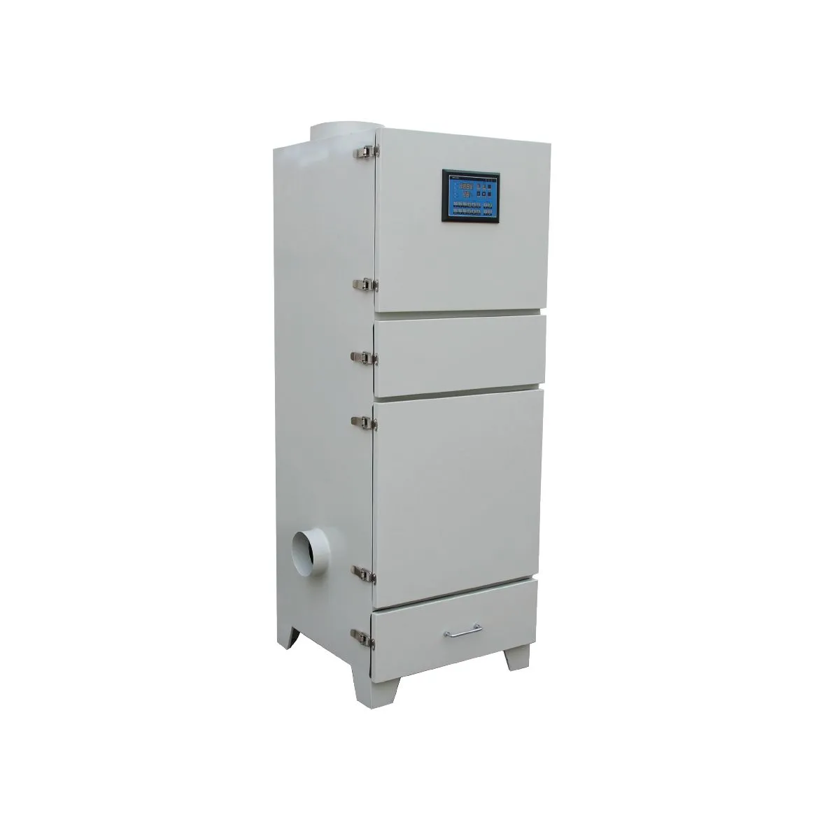 Qual é a diferença entre um coletor de poeira e um extrator de poeira?